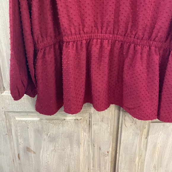 Lane Bryant Gathers Waist Top - Picture 3 of 5